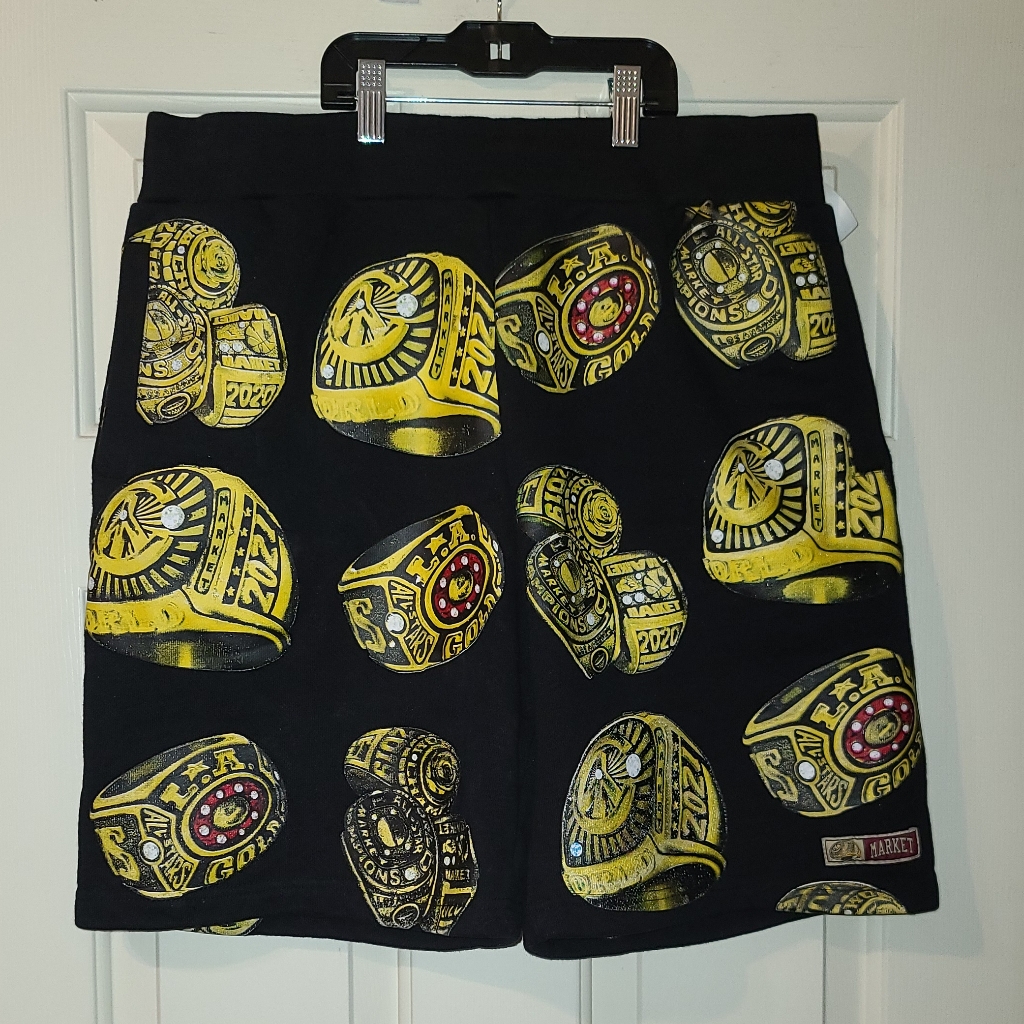 Market Brand Heavyweight Championship Ring Shorts Market Brand Heavyweight Championship Ring Shorts